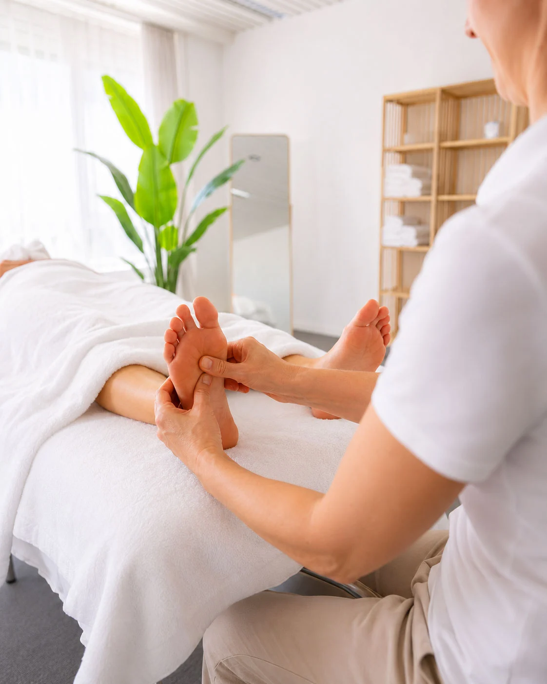 Fussreflexzonenmassage im Massage Zentrum Niederhasli in Bülach